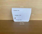 Epoxy Spreader / Plastic Scraper / Notch Adhesive Trowel - Perfect for River Table, Coffee Table, Table Top etc – view 4
