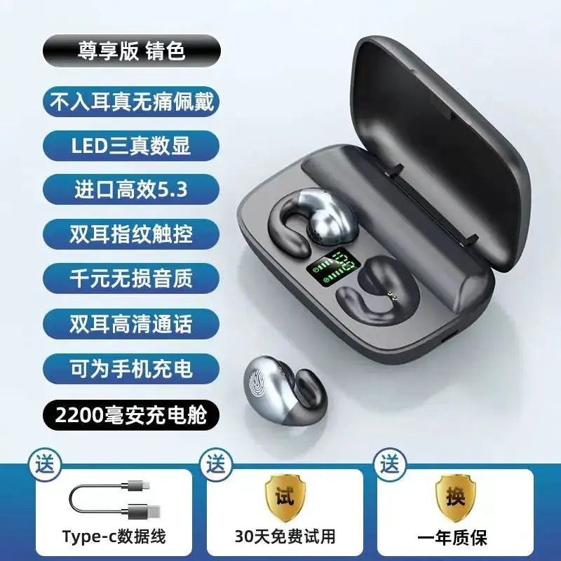 S19 Bone Conduction Wireless Bluetooth Earphones – view 10