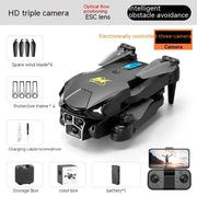 UAV Three Camera HD Drone - Optical Flow Positioning with Obstacle Avoidance | Orange & Black – view 3
