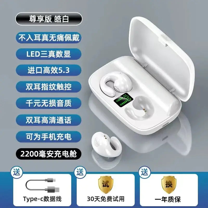 S19 Bone Conduction Wireless Bluetooth Earphones – view 5