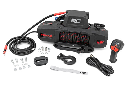 13000 Lb Pro Series Winch With Synthetic Rope For Off Road Vehicles – view 1