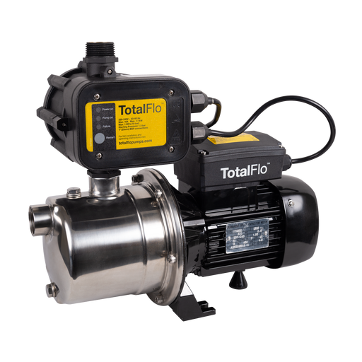 TotalFlo Jet Pressure Pump with Controller - Tank & Garden Boosting, TF40J-18 / TF50J-18 NZ by Filtration Station NZ