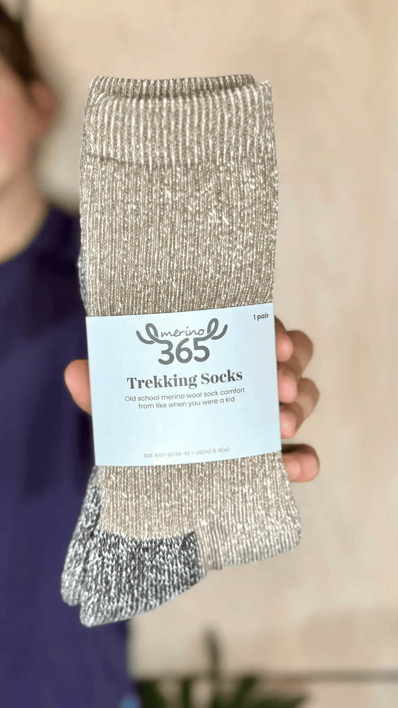 Merino 365 NZ Socks Everyday Trekking Socks Merino 365 NZ Everyday Trekking Crew Socks