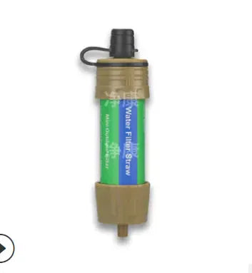 Outdoor Water Purification Straw for Emergency Use (Single) – view 3