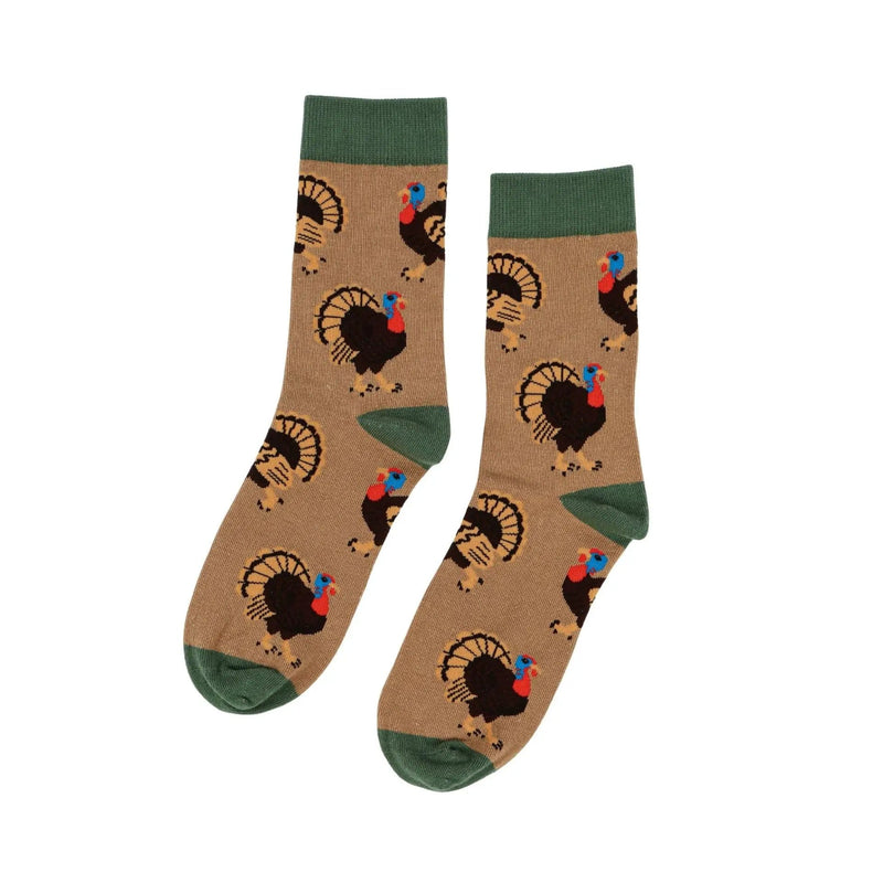 Barekind NZ Socks Save the Turkey Bamboo Socks Save the Turkey Bamboo Socks