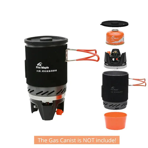 Compact Propane Camping Stove - Fast Boil Portable Cooker for 1-2 People | Hiking & Outdoor – view 1