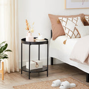 The Shopsite bedside table VASAGLE Bed Side Tables End Table Black VASAGLE Bed Side Tables End Table Black