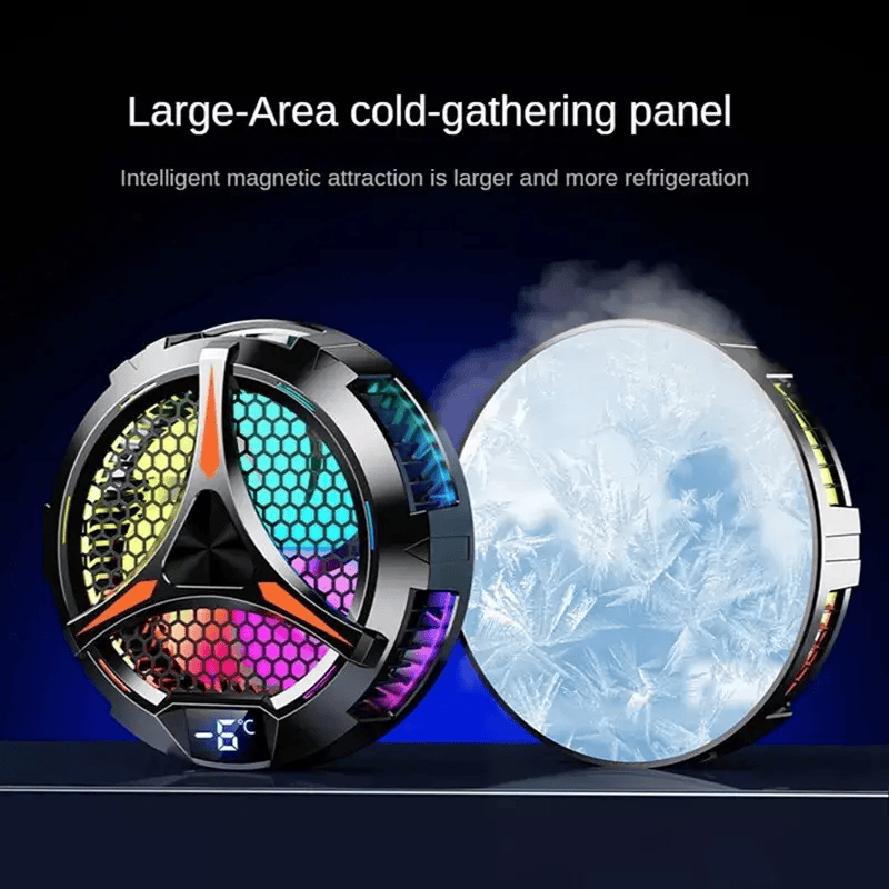 Tablet Radiator Tablet Cooler RGB Lighting 10cm Magnetic – view 6