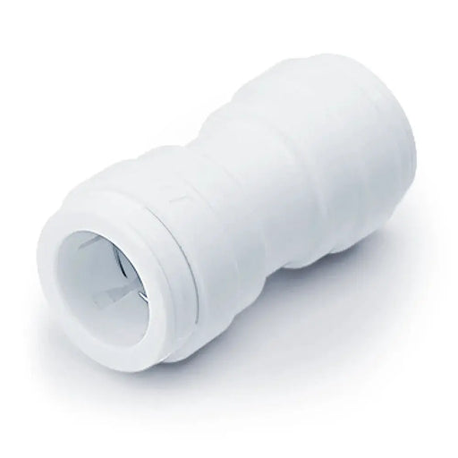 DMfit Straight Union Connector - Quick Push Fit Joiner - For Water Filter Tubing
