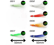 Sea Harvester Tackle Lures Surfcasting Octopus Skirt 50mm 10 pack Sea Harvester Surfcasting Octopus Skirt Pack 10pcs