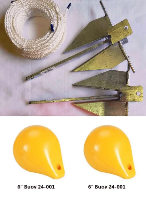 20m 30m 40m Set Net Buoy-Anchor Combo 1.5kg Dan – view 2