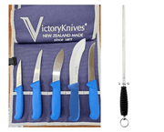 Victory Hunting Skinning Boning Knife Set Blue – view 5