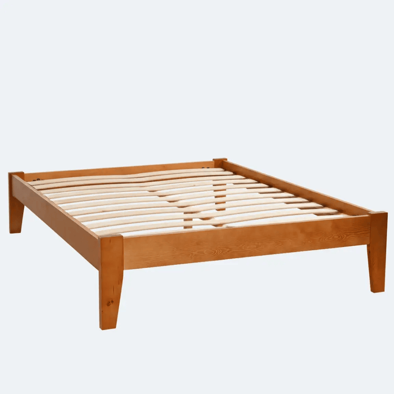sue-e furniture Bed frames & bases Hartland Solid Wood Bed Base Honey Double Hartland Solid Wood Bed Base Honey Double