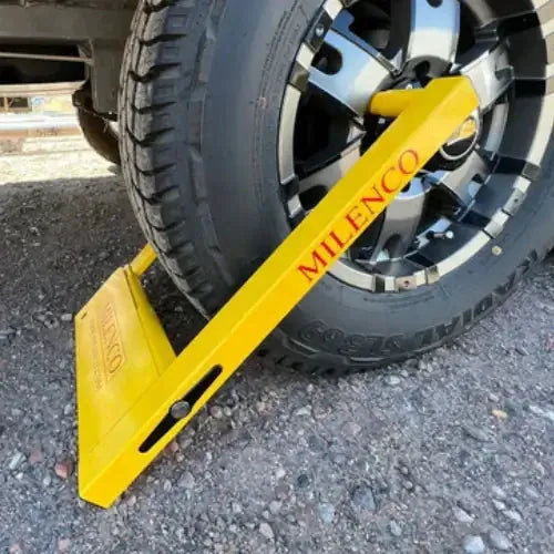 Milenco Australian Compact Wheel Clamp And Lock For Caravans And Motorhomes Lightweight High Security Tool Free – view 1