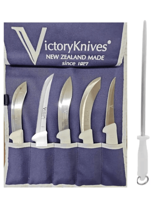 Victory Knives Knife Set Victory Knife Butcher Skinning/Boning Set Hollow Ground Victory Butcher Knife Set — Skinning & Boning Hollow Ground NZ
