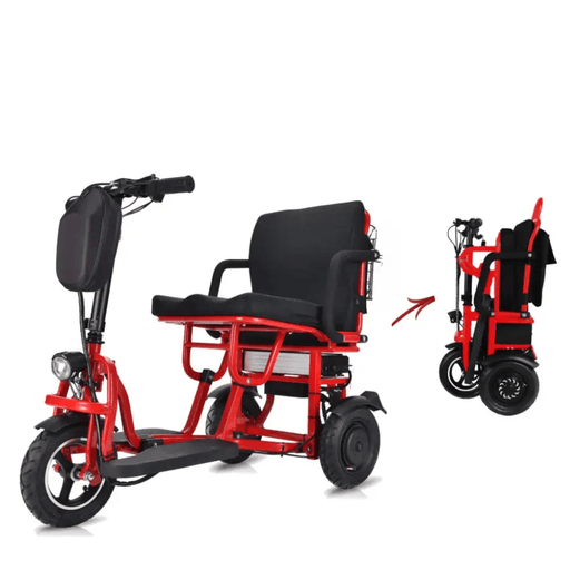 Kiwi Grab Kiwi Grab Foldable 3 wheel electric scooter mobility scooter Red Foldable 3 wheel electric scooter mobility scooter Red