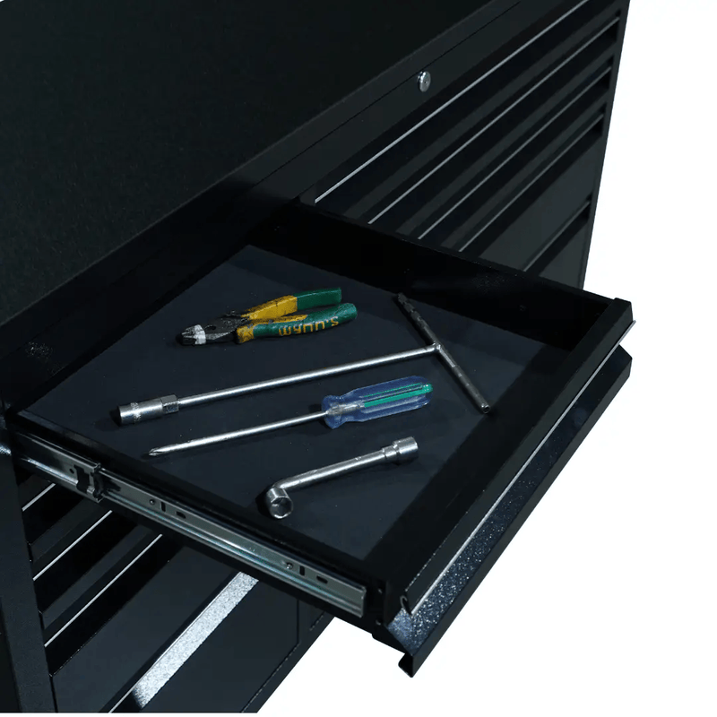 Kiwi Grab Kiwi Grab 55 inch Black 10 Drawer Work Bench tool chest Tool Box Chest Cabinet 55 inch Black 10 Drawer Work Bench tool chest Tool Box Chest Cabinet