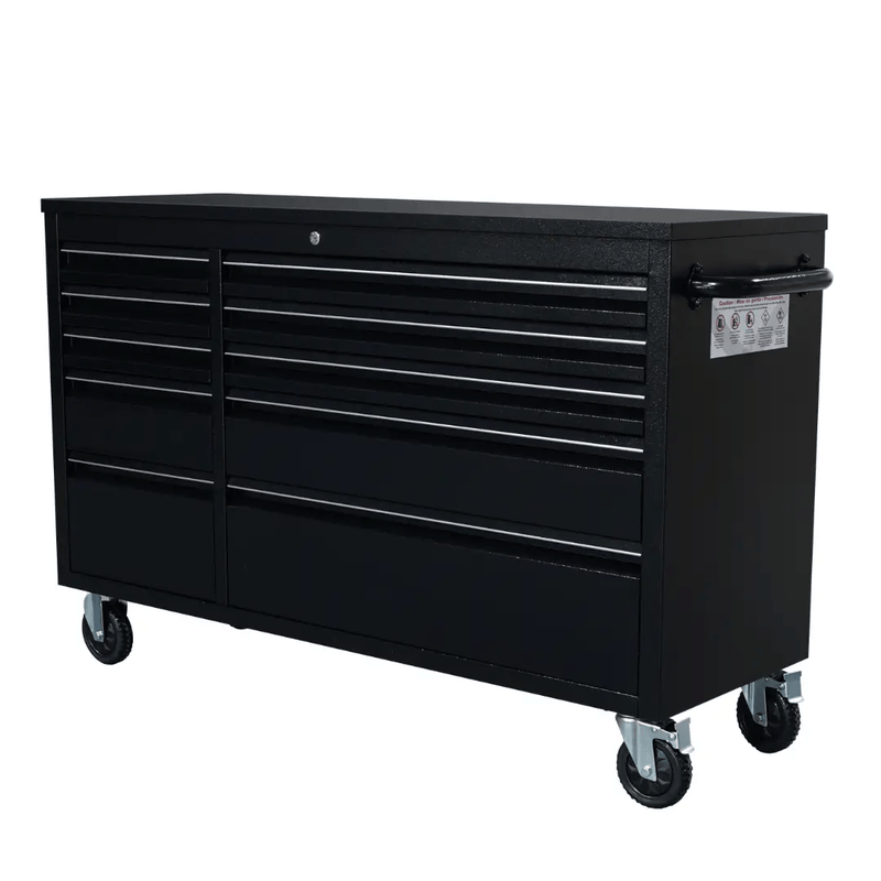 Kiwi Grab Kiwi Grab 55 inch Black 10 Drawer Work Bench tool chest Tool Box Chest Cabinet 55 inch Black 10 Drawer Work Bench tool chest Tool Box Chest Cabinet