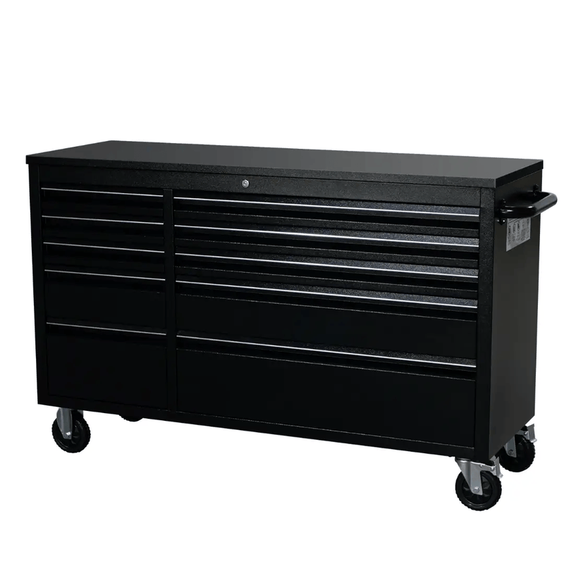 Kiwi Grab Kiwi Grab 55 inch Black 10 Drawer Work Bench tool chest Tool Box Chest Cabinet 55 inch Black 10 Drawer Work Bench tool chest Tool Box Chest Cabinet