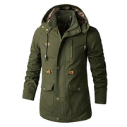 Men's Plus Size Hooded Windbreaker Jacket - Lightweight Outdoor Wind Jacket | Extended Sizes – view 5