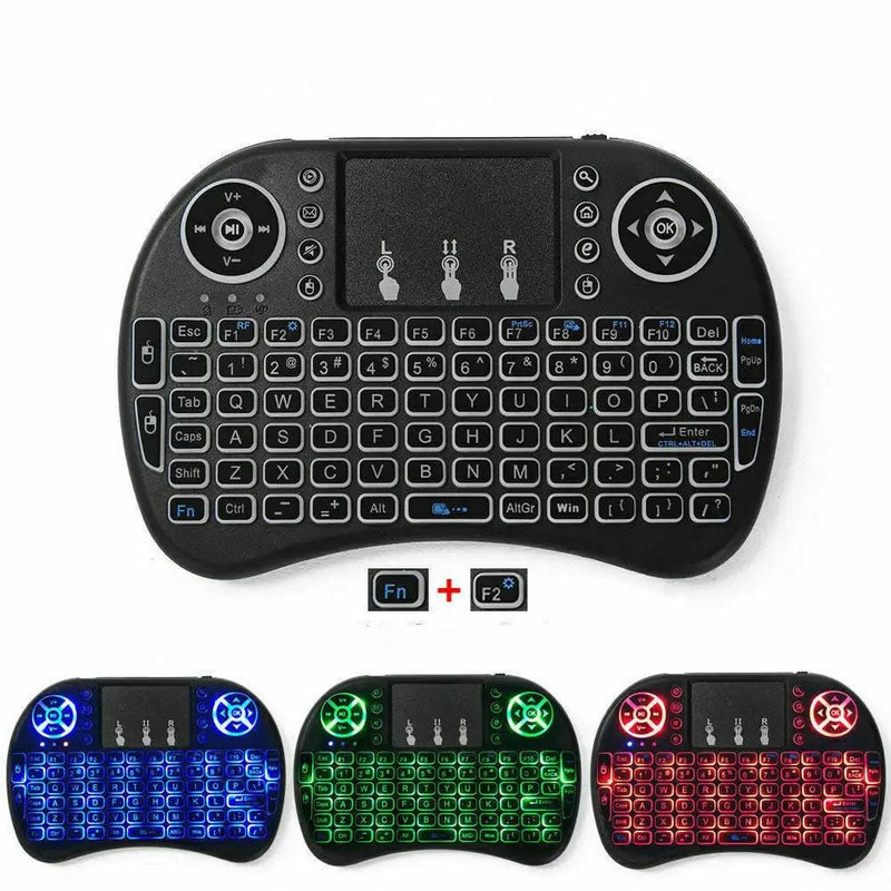 Mini Wireless Keyboard with Touchpad for TV PC android SNU – view 1