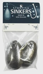 Fishing and Leisure General Spoon Sinkers size 6 Small Bags Spoon Sinkers Fishing And Leisure Size 6 Small Bags