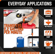 salelink.co.nz HORUSDY Electric Transfer Pump Battery Power Electric Transfer Pump Battery Power | Action Outdoors NZ