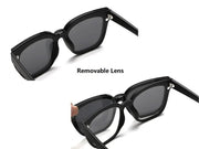 dealonline.co.nz dealonlinenz Removable Lens Sunglasses To Clear Lens Aoron TR90 Sunglasses Removable Lens Coffee Frame