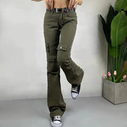 High Street Cargo Straight Pants and Jeans – view 1