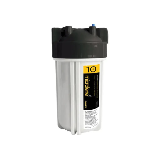 Davey Microlene 10" Jumbo Filter Housing - WaterMark Certified, 25mm Ports, Whole House NZ