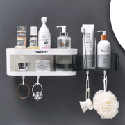 salelink.co.nz Unbranded Bathroom Shower Corner Storage Shelf Bathroom Shower Corner Storage Shelf | Action Outdoors NZ