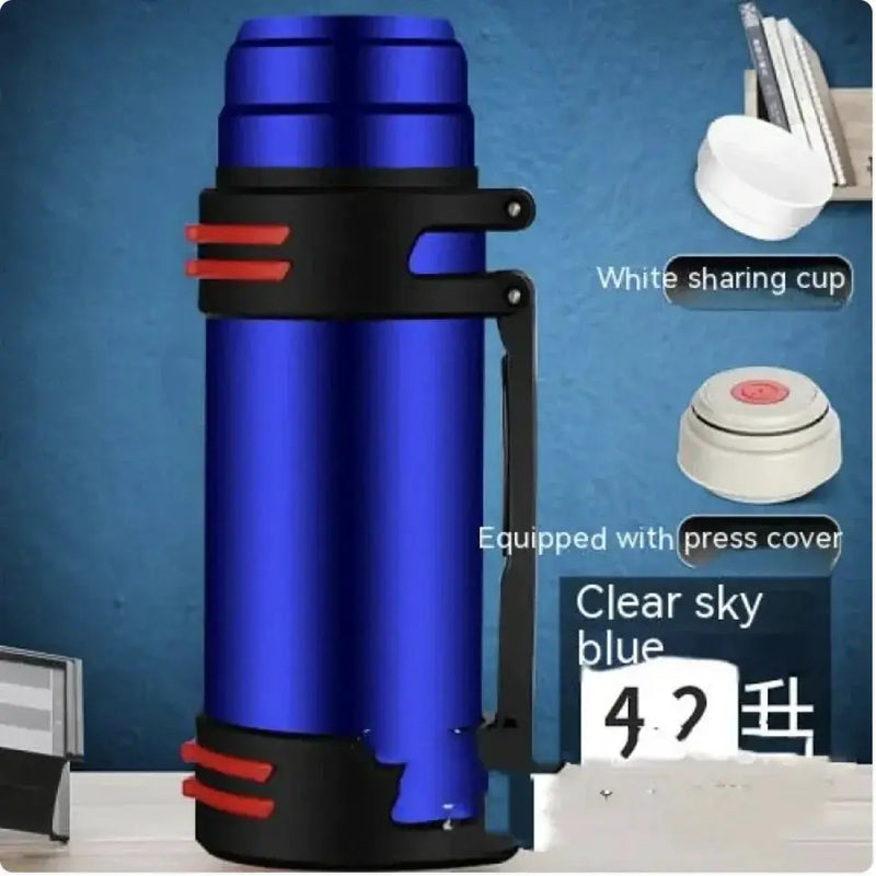 Large-Capacity 304 Stainless Steel Insulated Thermos – view 4