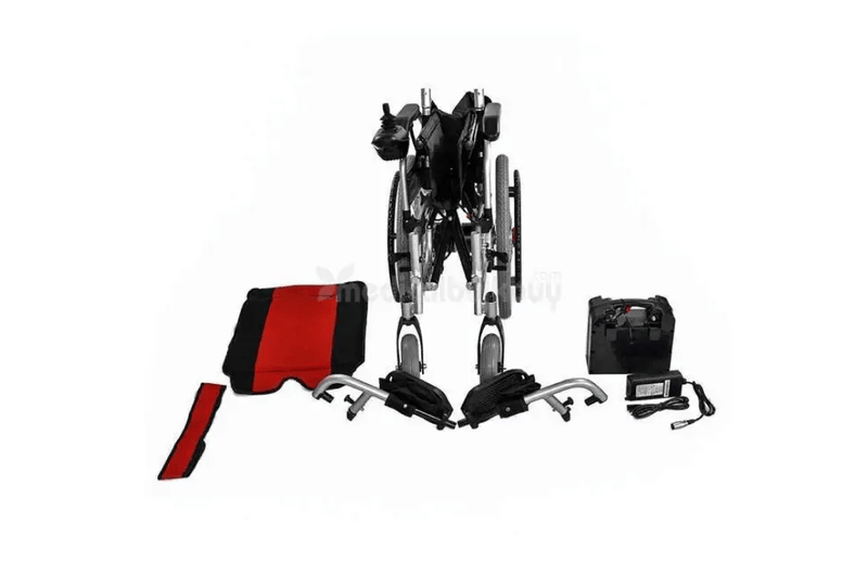 Kiwi Grab Kiwi Grab Foldable Electric Wheelchair With Joystick Control JRWD301X Foldable Electric Wheelchair With Joystick Control JRWD301X