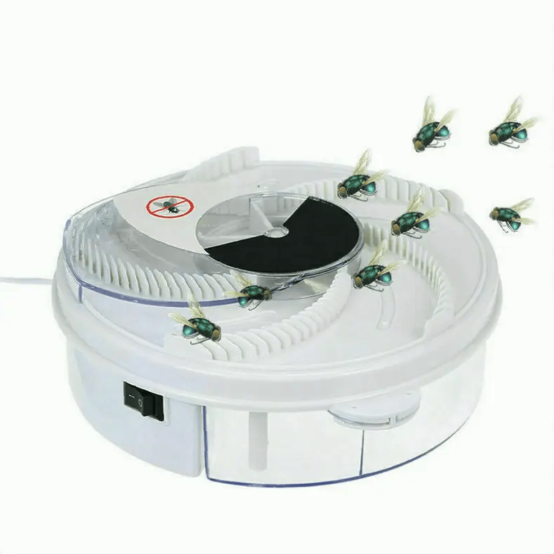 USB Fly Trap Indoor Insect Killer With Rotating Plate And Collection Box – view 1