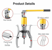 5T Hydraulic Bearing Gear Puller Separator Garage Tool – view 5