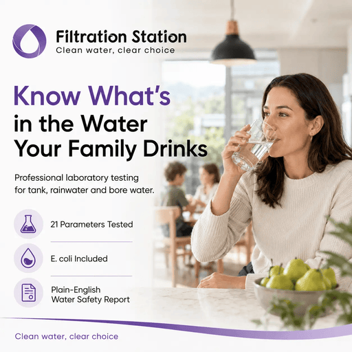 Filtration Station NZ Water Test Tank & Bore Water Safety Assessment Tank & Bore Water Safety Assessment