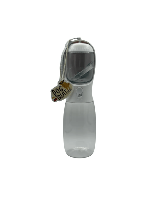 DogTreatNZ 2 In 1 Portable Pet Bottle Bowl With Food Compartment 2 In 1 Portable Pet Bottle Bowl With Food Compartment