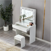 sue-e furniture Dressing tables "York' LED Light Dressing Table and Stool "York' LED Light Dressing Table and Stool