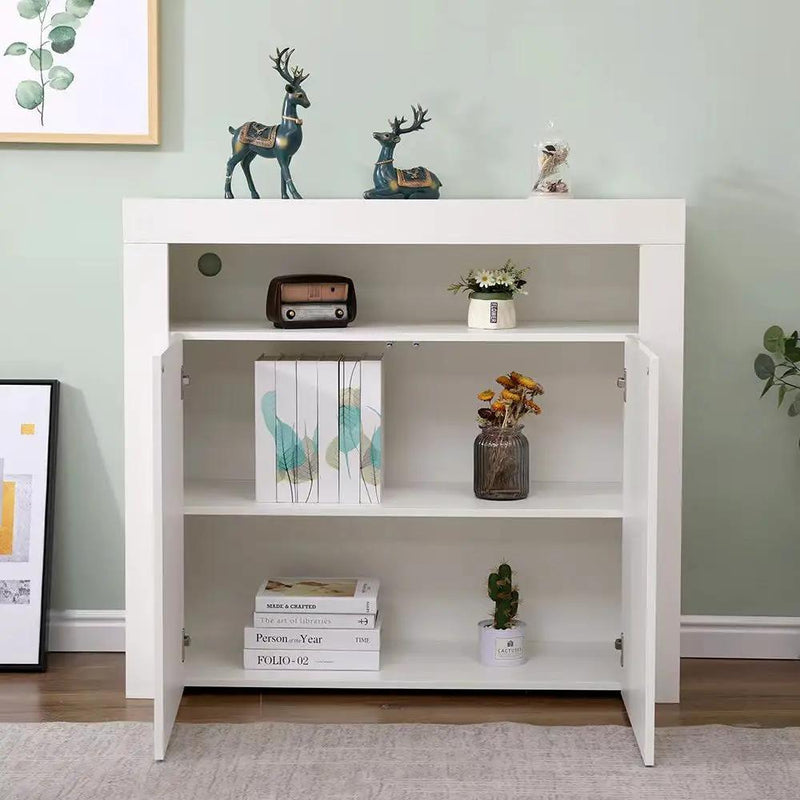 sue-e furniture Cabinets and Bookshelves Panana' 2-door Side Cabinet with LED light (7colors) Panana' 2-door Side Cabinet with LED light (7colors)