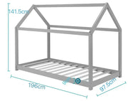 sue-e furniture Bed frames & bases 'Hannigan' Kid Bed Frame White Single 'Hannigan' Kid Bed Frame White Single