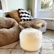 Classic Sheepskins Ottoman Ottoman