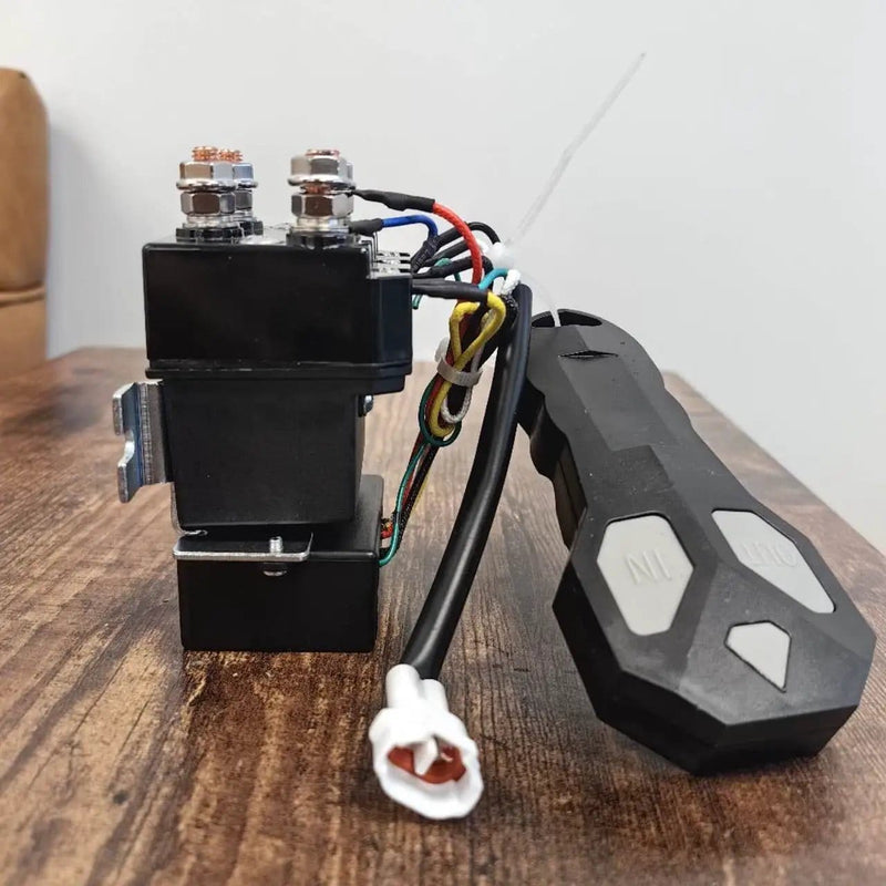 500A 12V Winch Solenoid with Remote Suitable upto 5000lbs – view 4