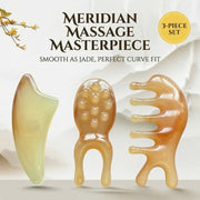 Poppy Gifts Meridian Massage Gua-Sha Masterpiece 3-Piece Set Meridian Massage Gua-Sha Masterpiece 3-Piece Set