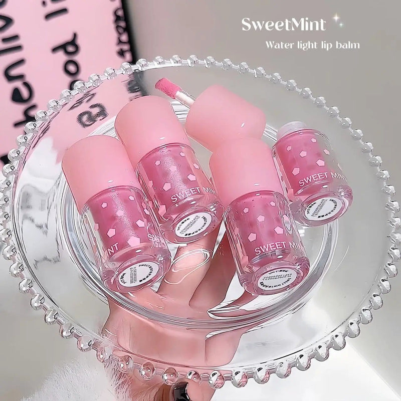 Poppy Gifts makeup Sweet Mint Water Light Pink Lip Balm Sweet Mint Water Light Pink Lip Balm