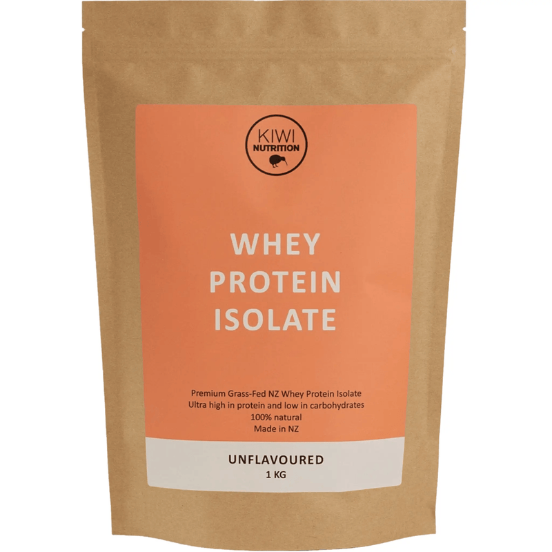 Kiwi Nutrition Whey Protein Isolate Whey Protein Isolate - Unflavoured 1kg Whey Protein Isolate - Unflavoured 1kg | NZ