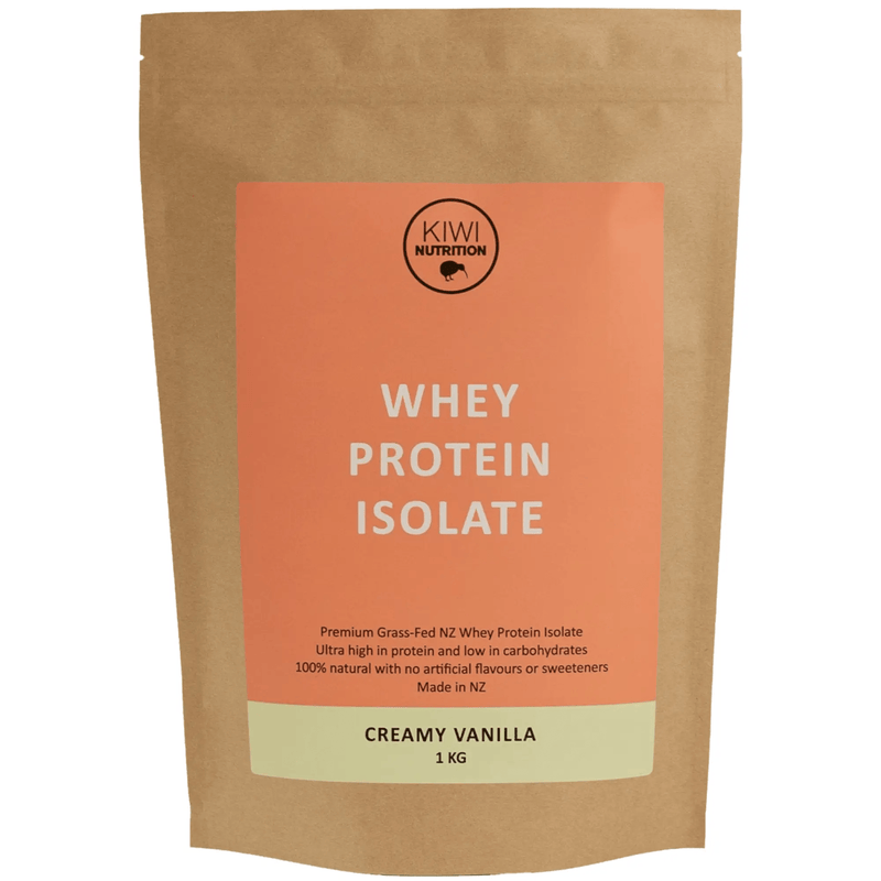 Kiwi Nutrition Whey Protein Isolate Whey Protein Isolate - Vanilla 1kg Whey Protein Isolate - Vanilla 1kg | NZ