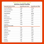 Kiwi Nutrition Whey Protein Isolate Whey Protein Isolate - Vanilla 1kg Whey Protein Isolate - Vanilla 1kg | NZ