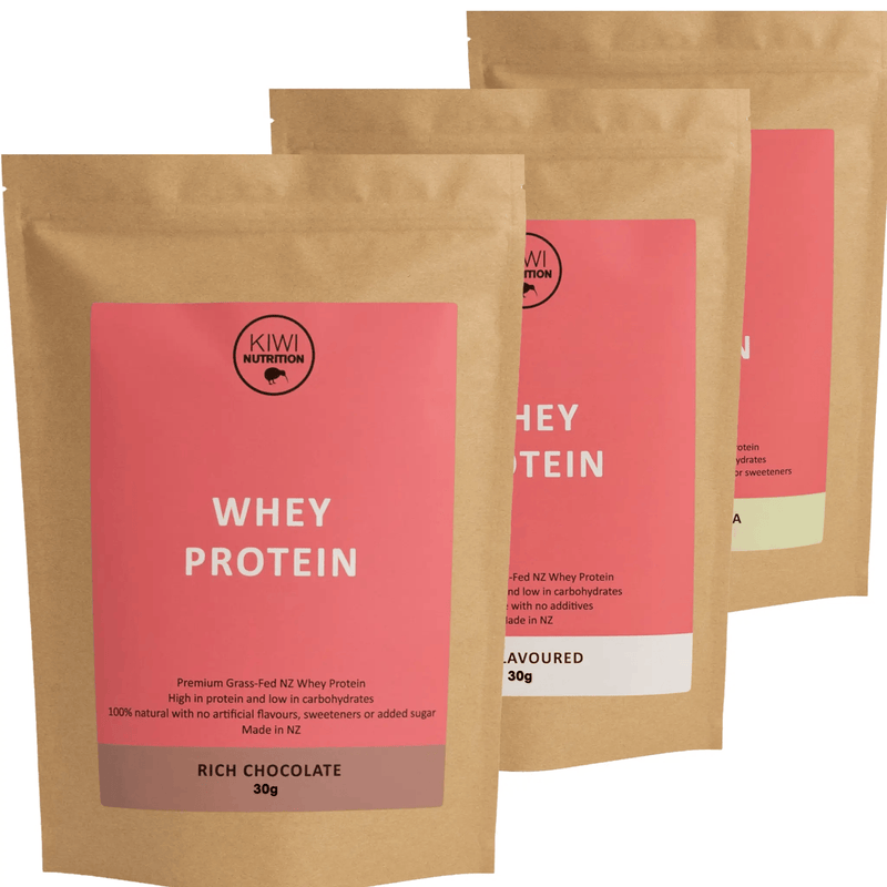 Kiwi Nutrition Whey Protein Concentrate Whey Protein Sample Pack Whey Protein Sample Pack | NZ