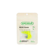 WISE ANGLER Fish hook Beak Hook - Extra Long Point Fluro Green Wise Angler Beak Hook Extra Long Point Fluoro Green