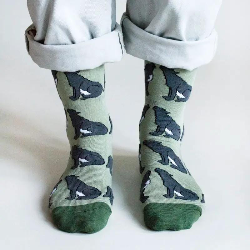 Barekind NZ Socks Save the Wolves Bamboo Socks Save the Wolves Bamboo Socks